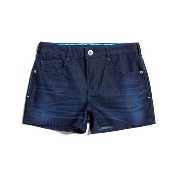 EDWIN｜JERSEYS｜女裝｜超特彈力中腰丹寧迦績特短褲