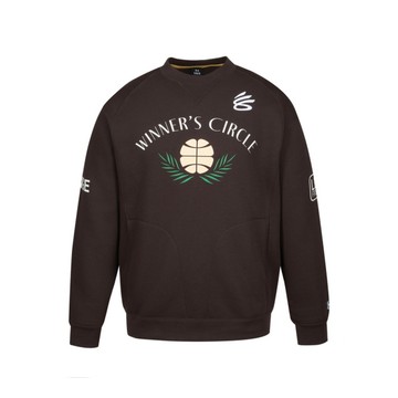 Under Armour 男 APAC Curry Flc Crew 長袖套頭衫 男 圓領套頭衫 6012750-246