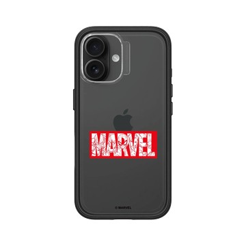 iPhone 16 Mod NX 黑 - 迪士尼-漫威 Marvel - 漫威Logo-紅色標誌