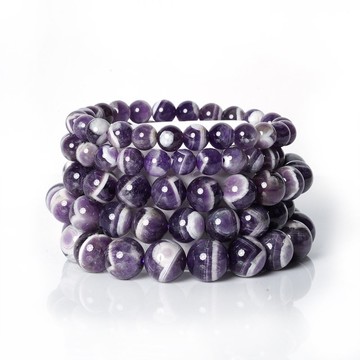 狗牙紫晶手珠 夢幻紫水晶 7mm 8mm 9mm 10mm 11mm