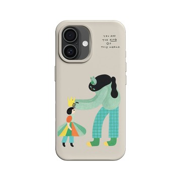 iPhone 16 SolidX 貝殼灰 - 包大山 Baozi - 國王