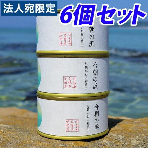 今朝の浜 3缶×2セット 『魚種おまかせ』『送料無料（一部地域除く）』