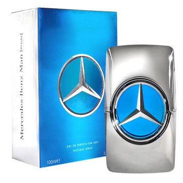 MERCEDES-BENZ銀霧冰泉男性淡香精100ml(國際航空版)