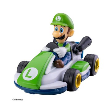 TOMICA 多美小汽車 MARIOKART 路易吉小汽車 (附發射器) 【鯊玩具】