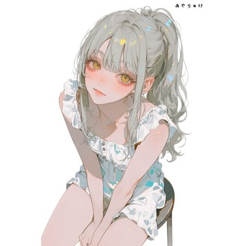 【8 月新品】07-139-0034 人物貼紙 簡約夏日女孩