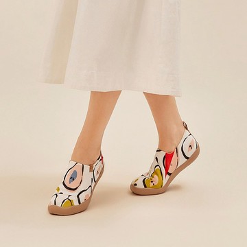 【 Uin 】西班牙原創設計 | 小香梨 彩繪休閒 女鞋