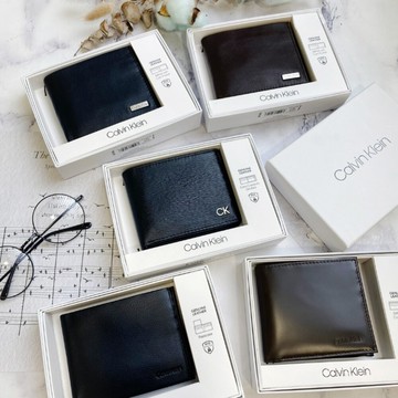 Calvin Klein CK 男生皮夾  防刮 皮面 零錢袋 全卡層 可放照片