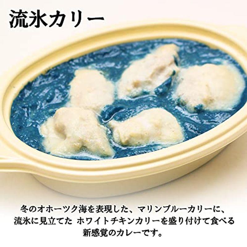 カレー レトルトカレー クリシュナ オホーツク流氷カリー 5箱セット 220gパック 北国からの贈り物