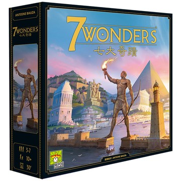 喬桌遊 七大奇蹟(新版) 桌遊 主遊戲 7 WONDERS V2 Gokids