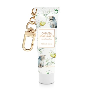 OHANA MAHAALO 小貓茉莉 十指香扣限定手霜吊飾(10g)