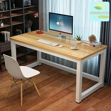 【簡約省空間】臺式電腦桌 書桌 學習桌 辦公桌 簡易書桌 家用臥室 學生課桌 加厚板材 穩固承重 多場景適用