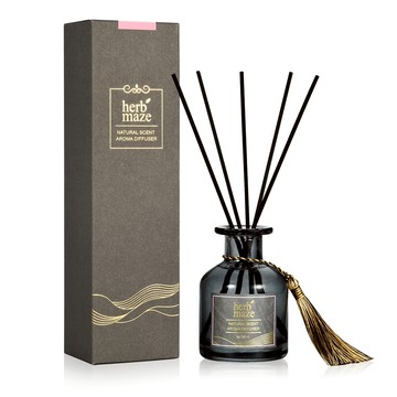 herbmaze 草繹 茉莉橙花 天然香氛療癒擴香瓶-月光