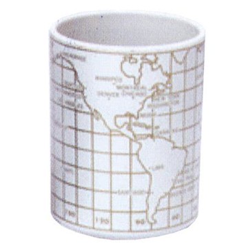 WIP 地圖筆筒中/IP05/米/直徑8x10cm