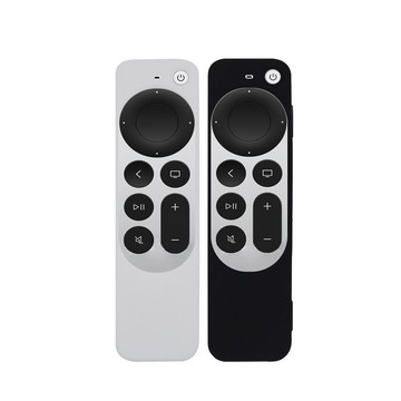 Timo TV Siri Remote 2代 /3代 遙控器純色矽膠保護套(附防丟掛繩)