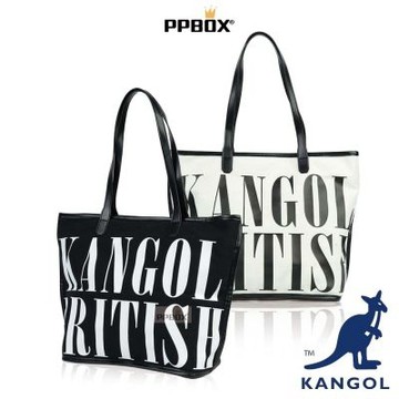 KANGOL  滿版LOGO托特包 包包 【65551711】