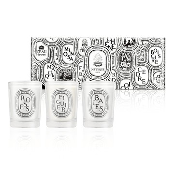 【Diptyque】迷你香氛蠟燭禮盒 70g*3