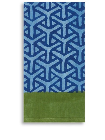 Lisa Corti - Vienna cotton napkin (set of four) - unisex - Cotton - One Size - Blue