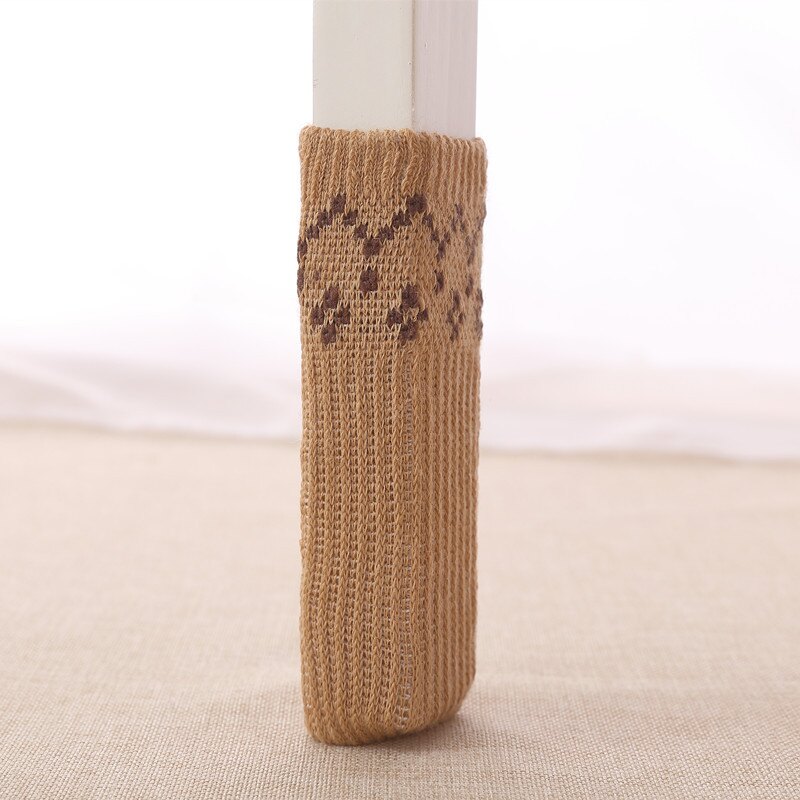 椅腳套 針織桌腳桌腿椅子腿保護套椅子腳套凳子腿套防滑桌椅腳墊靜音耐磨 【WY2656】