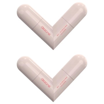 dezone 黛莊 一體式眼線印章  YZ01 自然黑  2個
