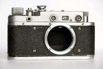 Zorki-C S 旁軸膠片相機 35 毫米 M39 安裝蘇聯 KMZ 機身工作