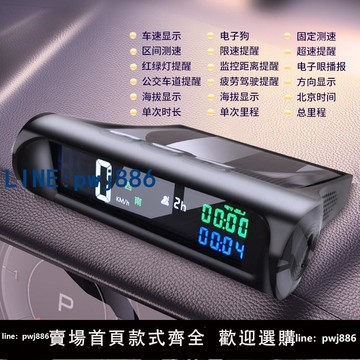 【物美價廉】2025款太陽能無線電子狗測速儀GPS北斗進口雷達固定區間流動測速