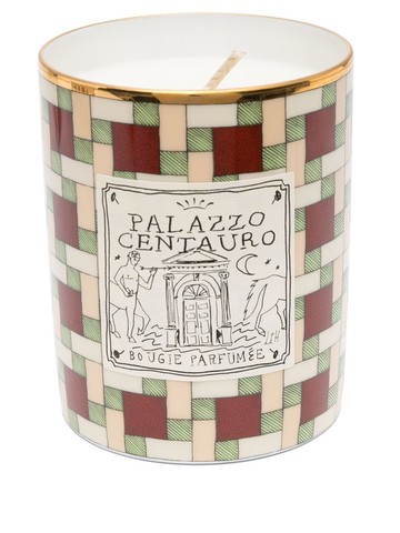 GINORI 1735 - x Luke Edward Hall Rain Rock Creek candle (320g) - unisex - Wax/Porcelain - One Size - Brown