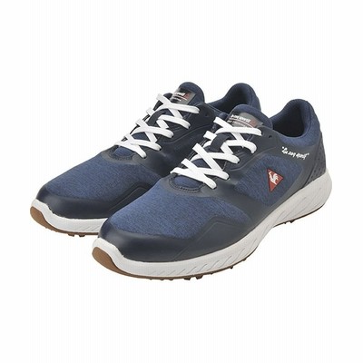 ルコックスポルティフ ゴルフ ゴルフシューズ スパイクレスタイプ 3e相当 メンズ ネイビー系 265 Le Coq Sportif Golf 通販 Lineポイント最大get Lineショッピング