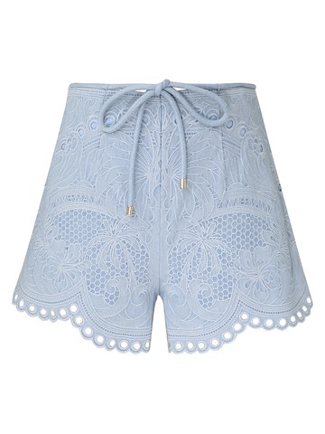 zimmermann "daylight" denim shorts