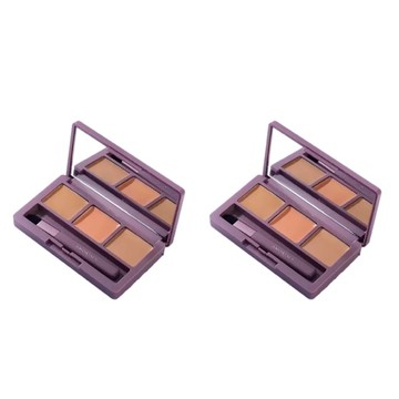 AMORTALS爾木萄 淨顏美肌三色遮瑕盤 01自然色 買一送一