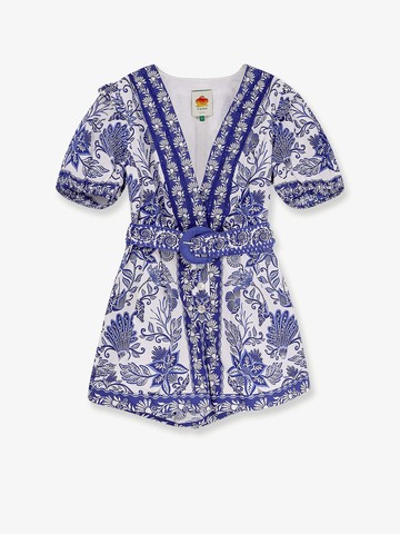 Shell Garden cotton jumpsuit - FARM RIO - gender_Woman