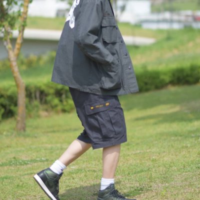 c select】WTAPS 20SS JUNGLE 軍事水洗工裝口袋短褲visvim descendant