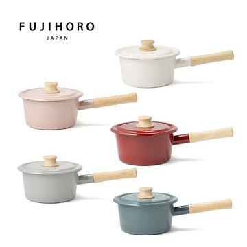 【官方直營】COTTON 簡約系列 單柄琺瑯鍋16cm-1.6L