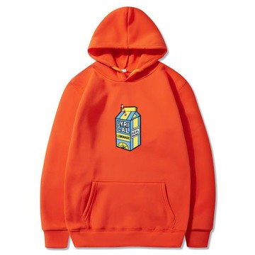 Solid Color Casual Hooded Sports Sweatshirt純色連帽運動衛衣