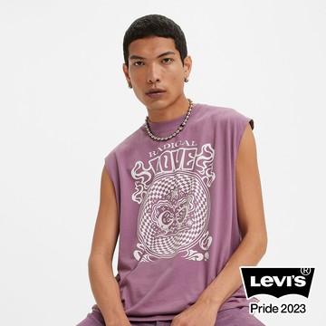 Pride平權系列 男款 無袖背心 / 平權印花 / 彩虹旗標 熱賣單品