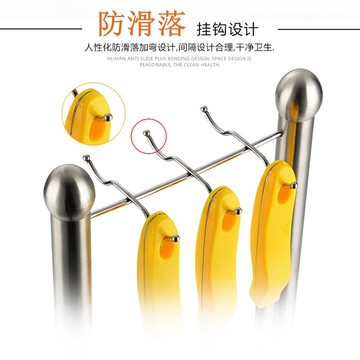 、不銹鋼廚具鏟勺子架子掛架炊具廚房餐具龍門置物鍋鏟臺面物架收
