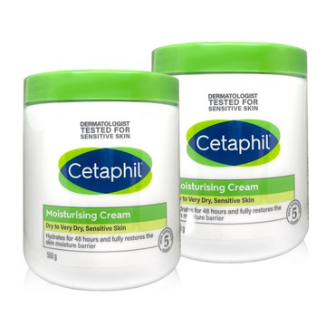 Cetaphil 舒特膚 長效潤膚霜 550g 兩入組 (台灣公司貨)
