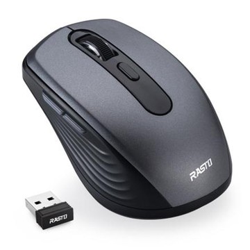 RASTO RM29 銀翼六鍵式超靜音無線滑鼠