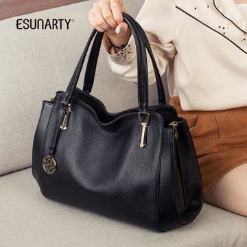 托特包包女2025新款時尚潮高級感真皮媽媽款手提包女士通勤單肩包