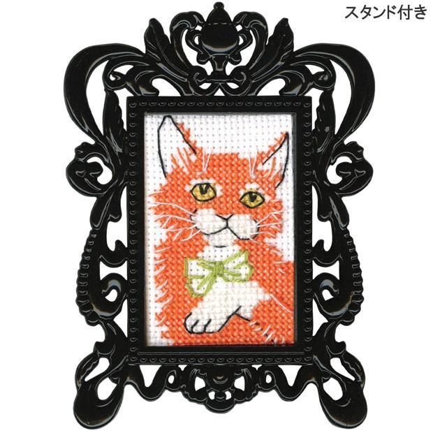 刺繍 輸入キット ペルシャ猫＼注目輸入刺繍／