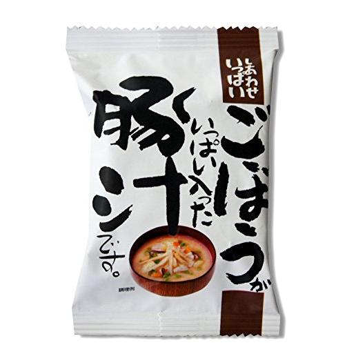 コスモス食品 化学調味料無添加 ごぼうがいっぱい入った豚汁14g×10袋