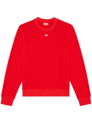 Diesel - S-Ginn-D logo-embroidered sweatshirt - unisex - Cotton - XL