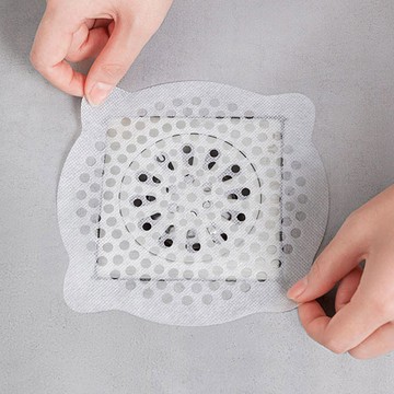 一次性黏貼式排水口毛髮過濾網(15入裝)-3包組 單一規格