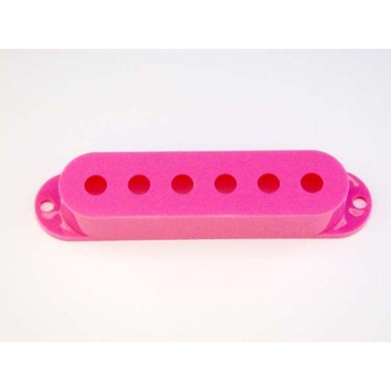 日本製ピックアップカバー ストラトキャスター等シングルピックアップ用 ピンク ミリ規格 一部ＵＳＡにも使用可能