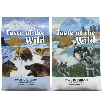 Taste of the Wild 美國-太平洋鮭魚海鮮配方 5.6kg 成犬適用零穀類/全齡犬小顆粒(狗主食/狗乾糧/狗飼料)