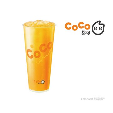 限時↘89折【CoCo都可】芒果綠茶(大)