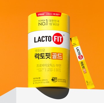 LACTO-FIT Probiotics Gold 50 Sticks (50-day supply)