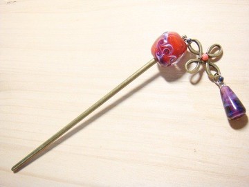 柚子林琉璃 - 默默 - 髮簪款