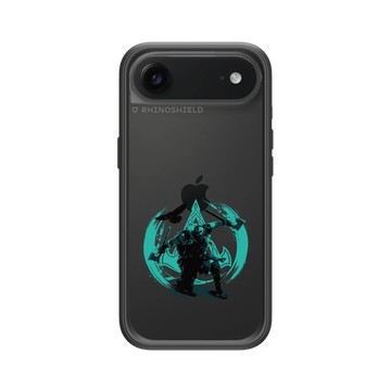 iPhone Air Mod NX -邊框背蓋組合 (相機按鈕) 黑 - Assassin's Creed - Valhalla - Eivor Dual Wielding