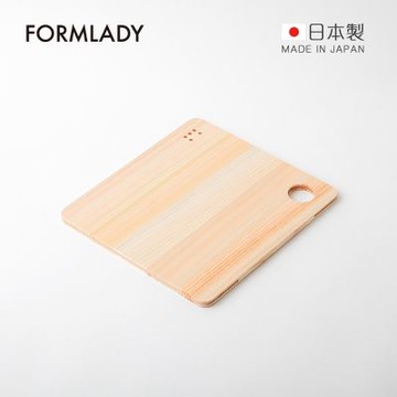 日本FORMLADY 小泉誠 ambai X 土佐龍日製四萬十檜木砧板-長方形S