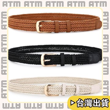 🔥臺灣出貨🔥可開發票✅輕飾時光免打孔民族風編織麻繩腰帶女生復古休閒學生皮帶裝飾牛仔褲帶潮
